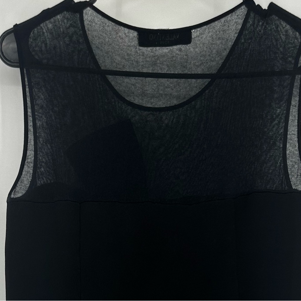 Valentino Black Midi Dress Womens 46 US 10 | Q370 - Picture 12 of 15